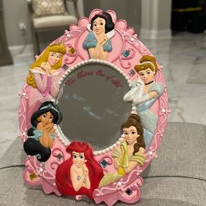 Disney Princess Mirror with Frame